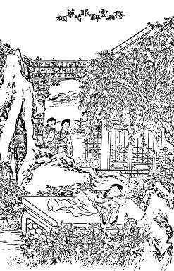 第62回  憨湘云醉眠芍药裀  呆香菱情解石榴裙