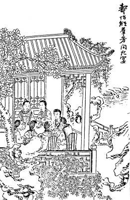 第63回  寿怡红群芳开夜宴  死金丹独艳理亲丧